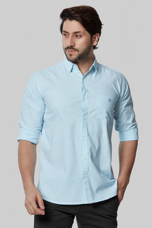 Men’s Cotton Check Shirt