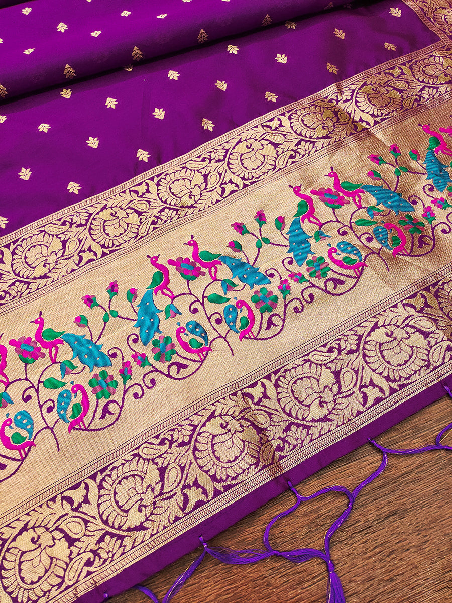 Silk Banarasi Patola woven Unstitched Salwar Suit Dress Material With Dupatta