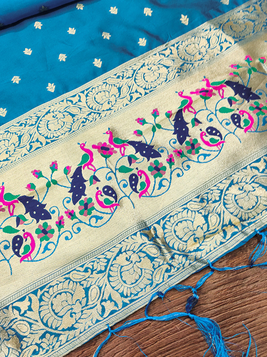 Silk Banarasi Patola woven Unstitched Salwar Suit Dress Material With Dupatta